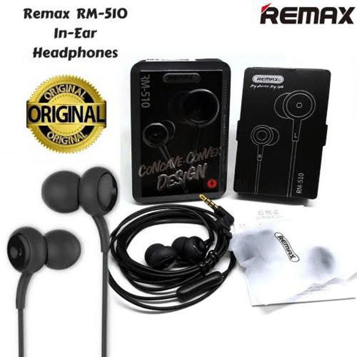 Remax RM-510 High Performance Earphones | Daraz.com.bd
