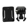 2X Helmet Curved Surface+ Sticker+Buckle Basic Mount for GoPro Hero 3 2 1 Camera. 