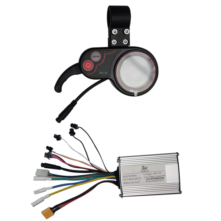 Electric Scooter Instrument Display 48V 21A for /M4PRO Electric Scooter Kickscooter with Dashboard LCD Display Controller Parts