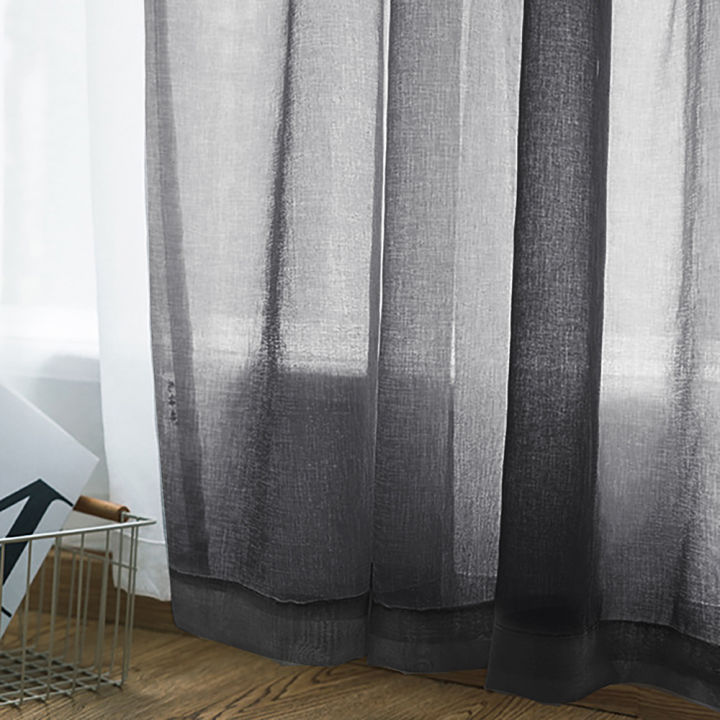 Migeet%20Sheer%20Curtains%20Living%20Room%20Rod%20Pocket%20Window%20Curtain%20Panels%20Bedroom%20Semi%20Sheer%20Voile%20Curtains%20White%20(55''Wx84''L,2%20Panels)%20-%20Image%208