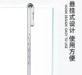 U Hook Hang On Glass Thermometer for Aquarium Fish Tank Temperature 0-40° - 8mm / Thermomeater U Shape White. 