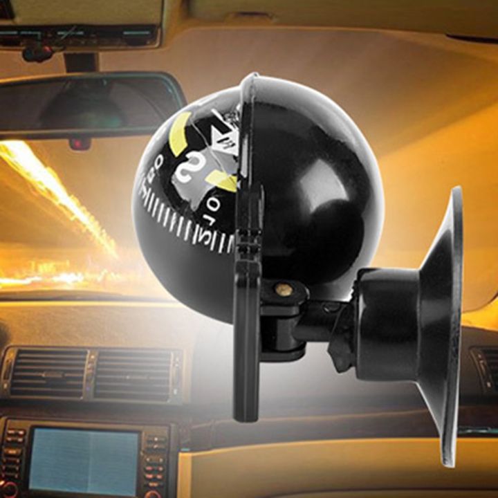 Vehicle%20Mounted%20Compass%20Direction%20Adhesive%20Compasses%20Auto%20Spherical%20Ball-black%20-%20Image%205