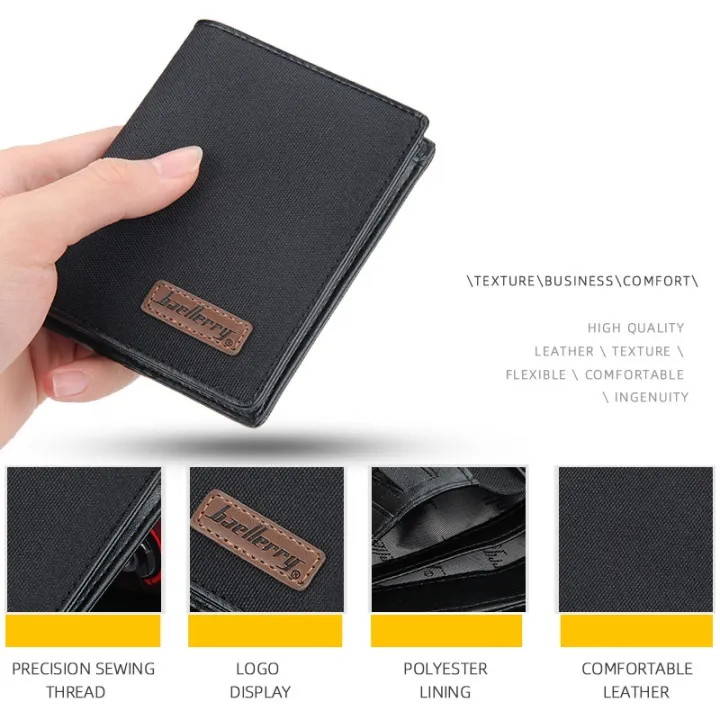 baellerry%20Korean%20version%20multi-card%20zipper%20canvas%20wallet%20fashion%20horizontal%20open%20wallet%20men's%20short%20wallet%20-%20Image%205