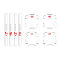 টয়োটা জন্য গাড়ী ডোর হ্যান্ডেল স্টিকার - cycle sticker. 