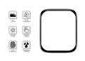 For Apple 46 MM Smart Watch Screen Protector Glass, Anti-Scratch Ultimate Protection for Your Watch.