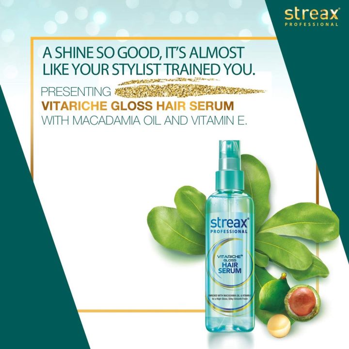 Streax%20Vitariche%20Gloss%20Hair%20Serum%20%E2%80%93%20115ml%20%7C%20Professional%20Shine%20&%20Smoothness%20-%20Image%206