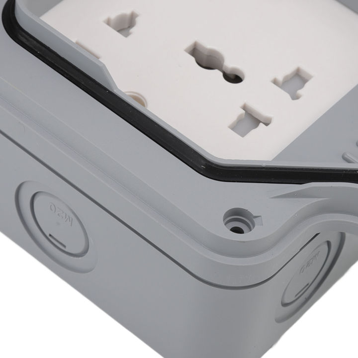 Outdoor%20Waterproof%20Switch%20Socket%20Box,%20EU%20250V%20Surface%20Mounted%20Waterproof%20Socket%20Splashproof%20for%20Kitchen%20-%20Image%209