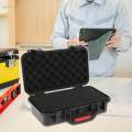 Tool Box Storage Case Hardware Organizer Impact Resistant Lockable Portable Hard 31.5cmx16.2cmx6.5cm.