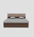 Nice Furniture Queen Beds with Box Storage | Designer Bed for Living Room Bedroom Box Khat (Choco Brown).