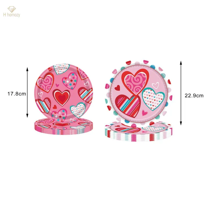 Valentine's%20Day%20Decoration%20Valentines%20Day%20Tableware%20Set%20for%20Holiday%20Wedding%20-%20Image%209