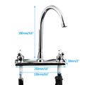 Nax New Collection Choose---Rv / Mobile Home Faucet Dual Handles Hot & Cold Basin Sink Kitchen Mixer Tap Us. 