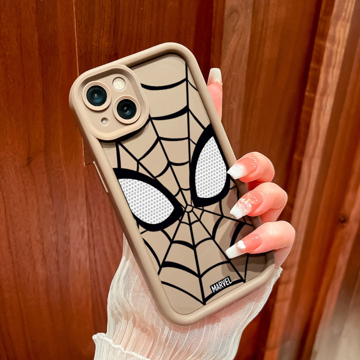 OPPO%20A5S%20A7%20A12%20A12S%20Cases%20Spider-Man%20Pattern%20Square%20Ladder%20Silicone%20Casing%20Full%20Cover%20-%20Image%203