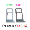 Realme 12/12x Sim Tray Micro SD Card Slot with Sim Ejector Pin Replacement Part.