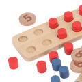 Addition Subtraction Peg Game Math Counting Pegs 10 Frames Board Counting Peg Wood Math Addition Subtraction Training for. 
