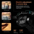 {REMOTE DISPLAY] Drone 4k Profesional HD Camera Obstacle Avoidance Aerial Photography Brushless Motor Foldable Quadcopter(Three 6K Camera) DRONE GALAXY. 