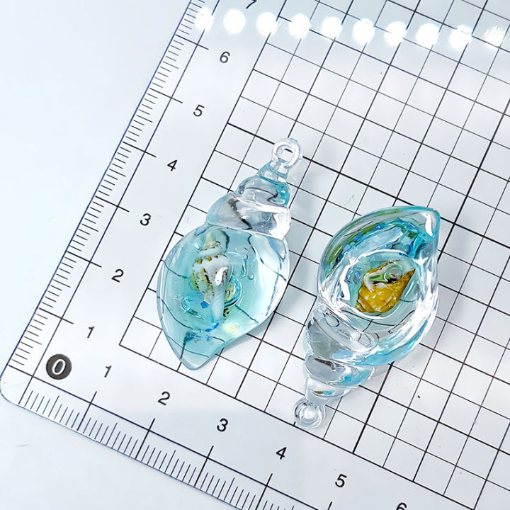 Cartoon%20Luminous%20Whelks%20Resin%20Ornaments%20Three%20Dimensional%20Pendant%20Handmade%20Diy%20Decorative%20Accessories%20Eatop%20-%20Image%204