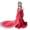 1/6 BJD Chinese Hanfu Doll with Ancient Traditional Clothes Headdress Fairy Princess Doll Chinese Drama Dolls Toys for Girls. 
