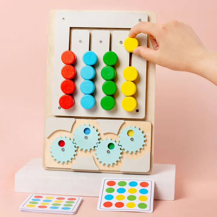 Children's%20Montessori%20Rotating%20Four%20Walking%20Game%20Chess%20Gear%20Maze%20Shape%20Color%20Enlightenment%20Classification%20Wooden%20Toys%20-%20Image%203