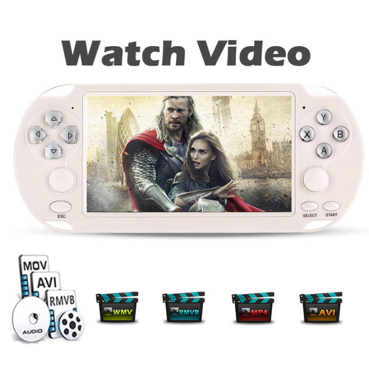 NEW%204.3%20Inch%20Double%20Joystick%20Handheld%20Game%20Players%208GB%20Memory%20MP5%20Portable%20Video%20Game%20Console%20Built-in%203000%20Classic%20Games%20-%20Image%204