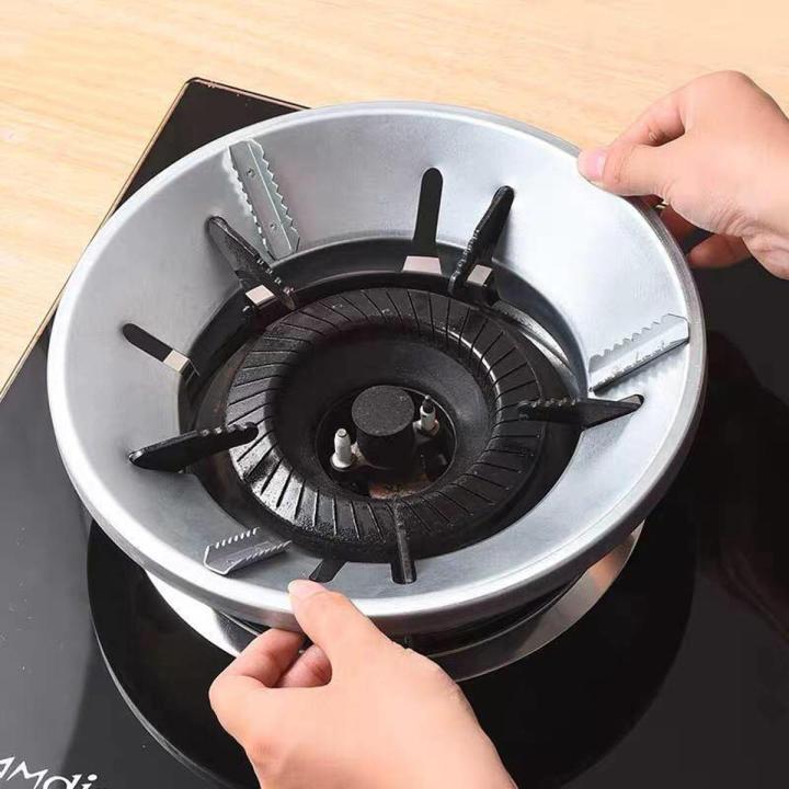 High Efficiency Gas Stove Energy Saving Cover Heat Insulation Pot Holder Wind Shield Rack