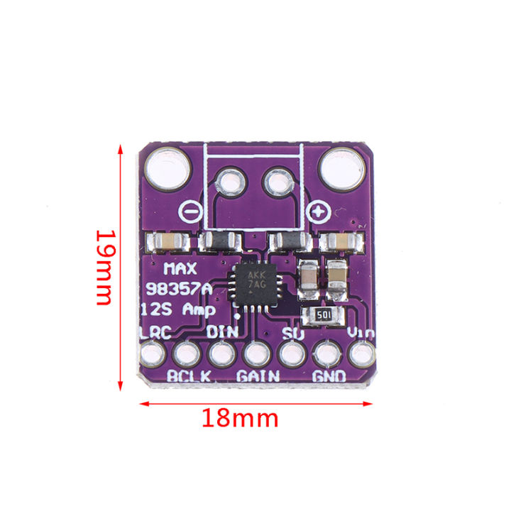 MAX98357%20I2S%20Audio%20Amplifier%20Module%203W%20Class%20D%20Amplifier%20Breakout%20Interface%20Filterless%20Audio%20Board%20For%20Raspberry%20Pi%20Esp32%20-%20Image%202