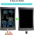 8.5" Lcd Writing Tablet Drawing Pad - Erasable E-Writer- Office Writing Board- Digital Drawing Pad For Creative Work.