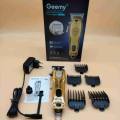 Geemy Gm-6695 Trimmer 180 min Runtime 4 Length Settings (Gold). 