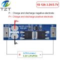 BMS 1S 12A 16A 24A 3.7V LiFePO4 Lithium Battery Protection Board 18650 4.2V Charging Voltage/Short Circuit/Overcharge Prevention.