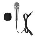 Stereo Mic for Phone Asmr Microphone KTV Microphone Handheld Portable Instrument Microphone Tiny Microphone. 