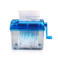 Mini Manual Shredder Portable Hand Shredder Paper Cutting Machine.