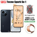2 in 1 Tecno Spark Go 1 Shockproof Phone Case for Spark Go 2025 2024 2023 Screen Protector POP 9 8 Anti-Spy Privacy Tempered Glass. 