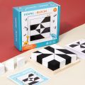 Puzzle Hidden Building Blocks Puzzle Toys Cultivate Children's Spatial Thinking Imagination Ability Parent-Child Interactive Desktop Game.