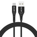 USLION 3A 2M (2 Meter) Micro USB Cable Fast Charge USB Data Cable Cord for Android Phone and other Devices USB Data Cable. 