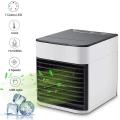 NEW Portable Mini USB Air Cooler with 7 Colors LED lights Personal AC Fan Desktop Air Conditioner for Office/Home.