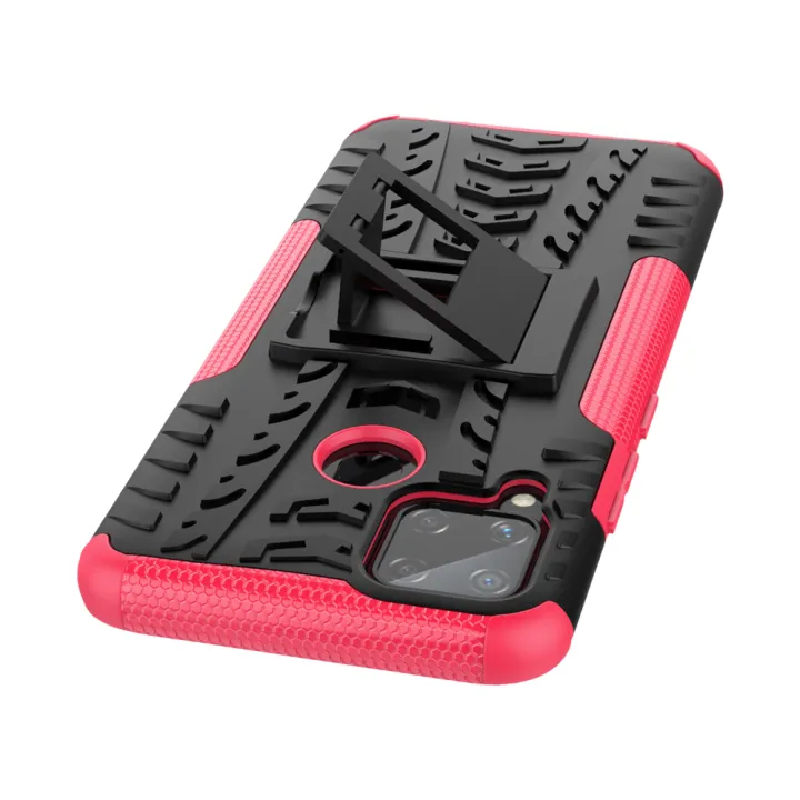 Heavy%20Duty%20Armor%20Tough%20Hybrid%20Shockproof%20Dual%20Layer%20Kickstand%20Protective%20Case%20Cover%20For%20OPPO%20Realme%20C15%20-%20Image%204