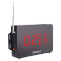 Retekess TD136 Wireless Calling System LED Display Receiver For Restaurant, Coffee, Clinic, Club.
