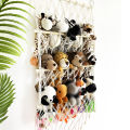 GC Stuffed Animal Toy Storage Hammock Hand-Woven Cotton Rope Hanging Organizer For Nursery Play Room Bedroom Kids Room. 
