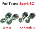 For Tecno Spark 2 3 4 5 6 7 8 8C 8P Go Air Pro KC6 KF6 KE7 USB Charging Port Dock Connector Flex Cable. 