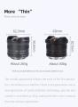 7 artisans 7artisans 7.5mm F2.8 II Fisheye Lens Ultra Wide-Angle for Sony E For Canon EOS-M Fuji XF Nikon Z Micro M4/3 mount.