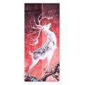 3D Door Wall Sticker FridgeDeer Waterproof Sticker Self Adhesive Paper Wrap Mural Decal.