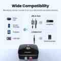 UGREEN CM106 Bluetooth RCA Receiver 5.1 AptX HD 3.5mm Jack Aux Wireless Adapter.