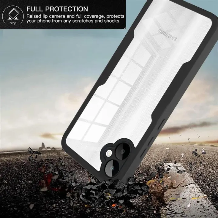 Phone%20case%20Samsung%20Galaxy%20A05%20A05S%20A15%20A25%20A35%20A55%20Transparent%20Protector%20with%20Mobile%20phone%20Film%20Cover%20Double%20Protect%20shield%20Full%20Cover%20Armor%20Cover%20cases%20-%20Image%205