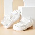 Cloth Sandals Women's Summer 2022 New Walking Baby One Year Old Male Infant Net Shoes.