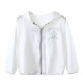 GC Kids Hoodie Jacket Long Sleeves Uv Sun Protection Breathable Tops Cartoon Sunscreen Coat.
