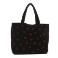 【Trending】 Corduroy Versatile Handbag Printing Corduroy Handbag Storage Bag for. 