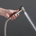 Stainless Steel Handheld High Pressure Faucet / Water Saving Powerful Fixed Sprayer / Women Portable Flusher / Toilet Supercharge Rinse Sprinkler / Bathroom Shower. 