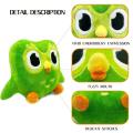 30cm Cute Owl Plush Toy Anime Duolingo Owl Plush Owl Duolingo Stuffed Plushie Dolls Green Duo Plushie of Gift for Kids. 