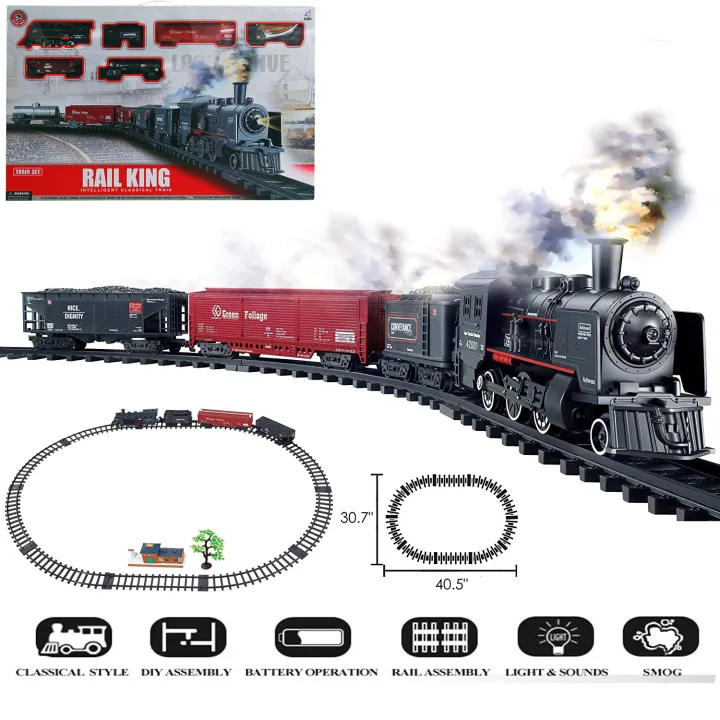 Rail%20King%20Train%20Set%20Toy%20with%20Smoke,%20Light,%20Locomotive,%20Cargo%20Car,%20and%20Tracks%20Powered%20by%20Battery%20-%20Image%206