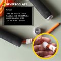 8mm thick PVC 340 GRAMS heavy jump rope skip cord super long 3.2 meters for tall people handle with ball bearing fitness HIIT. 