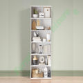 6-Tier Floor Standing Bookshelf -Story High Bookshelf, Shelf Display Storage Rack, Home Decorative Furniture, Suitable for Home Offices, Living Rooms, and Bedroom 72/16''.